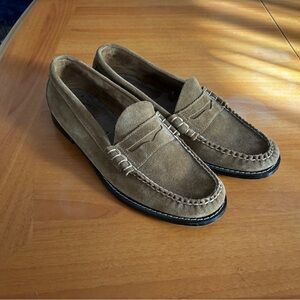 Men's G.H. Bass Weejuns Tan Suede Loafers